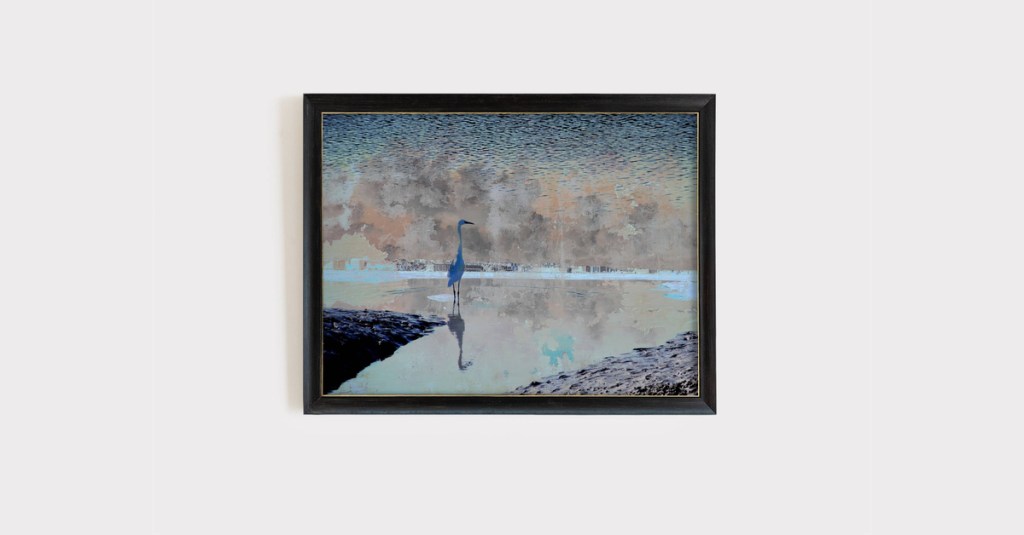 Artwork Highlight – Egret in the&nbsp;Marshes