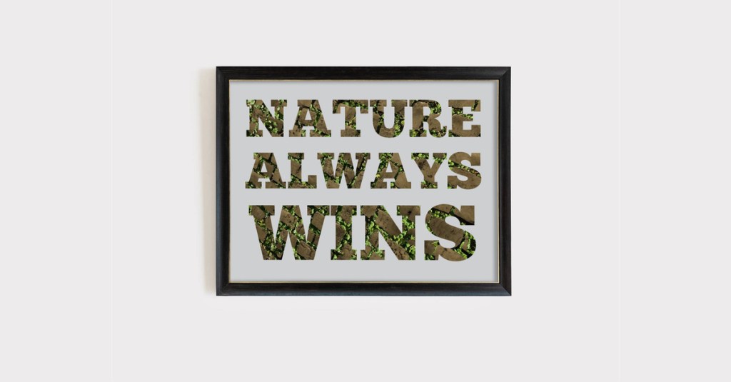 Artwork Highlight – Nature Always&nbsp;Wins